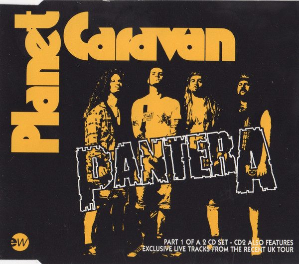 Pantera – Planet Caravan (knockoff album cover)