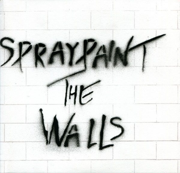 Pascow / Spermbirds – Spraypaint The Walls (knockoff album cover)