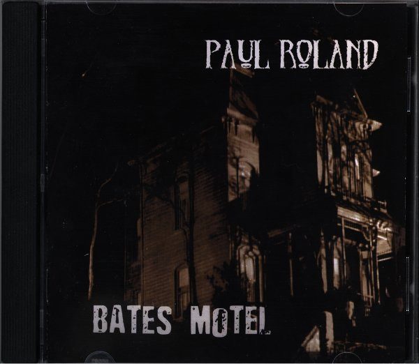 Paul Roland – Bates Motel (knockoff album cover)