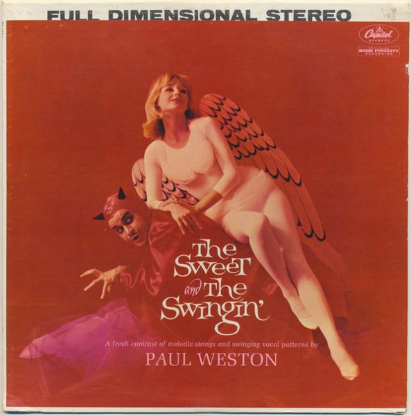 Paul Weston – The Sweet and the Swingin' (original album cover)