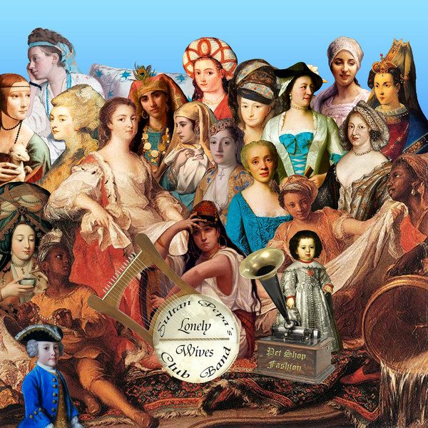 Pet Shop Fashion – Sultan Pepa's Lonely Wives Club Band (knockoff album cover)