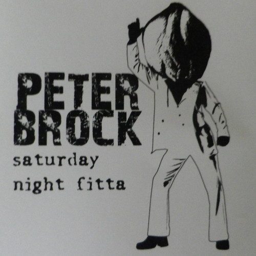 Peter Brock – Saturday Night Fitta (knockoff album cover)