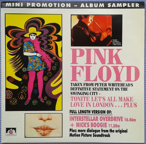 Pink Floyd – Tonite Let's All Make Love In London ... Plus (original album cover)