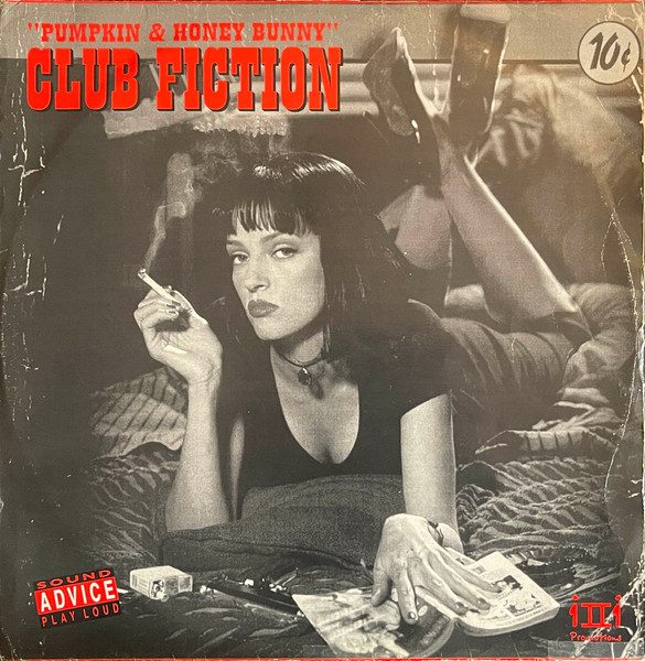 "Pumpkin & Honey Bunny" – Club Fiction (knockoff album cover)