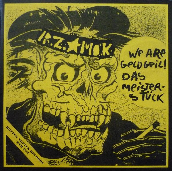 R.Z. Amok – We Are Geldgeil! Das Meisterstück (knockoff album cover)
