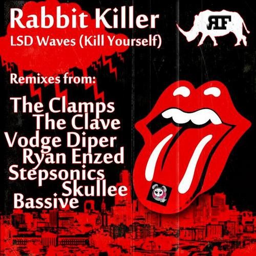 Rabbit Killer – LSD Waves (Kill Yourself) (knockoff album cover)