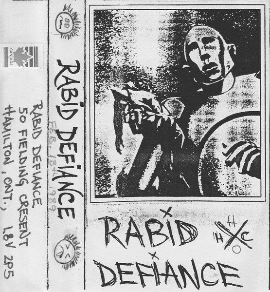 Rabid Defiance – Demo (knockoff album cover)