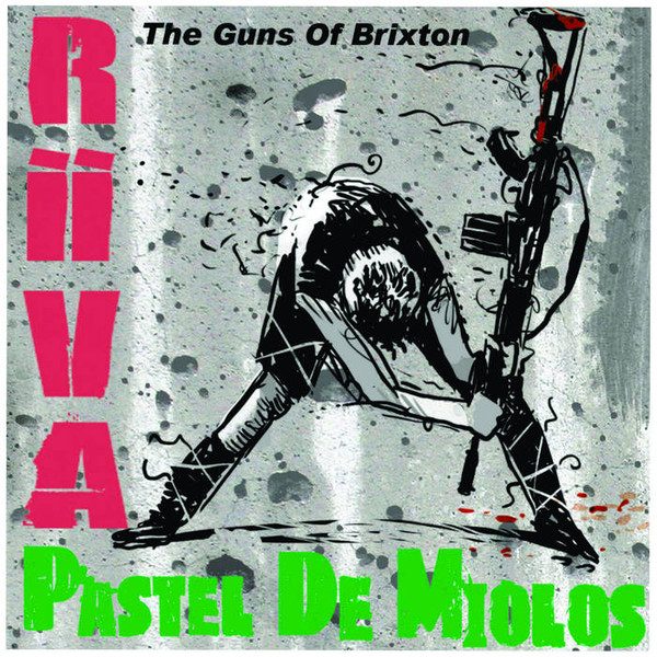 Riiva + Pastel De Miolos – The Guns Of Brixton (knockoff album cover)