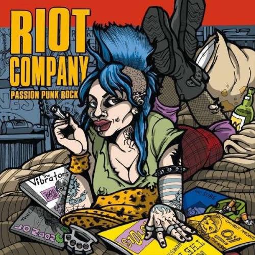 Riot Company – Passion Punk Rock (knockoff album cover)