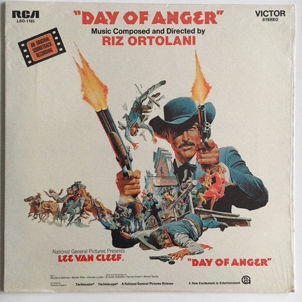 Riz Ortolani – Day Of Anger (An Original Soundtrack Recording) (original album cover)