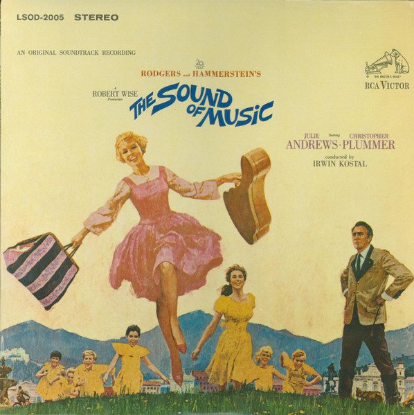 Rodgers & Hammerstein – The Sound Of Music (An Original Soundtrack Recording) (original album cover)