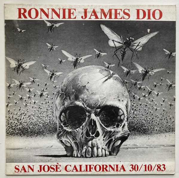 Ronnie James Dio – San Josè California 30/10/83 (knockoff album cover)