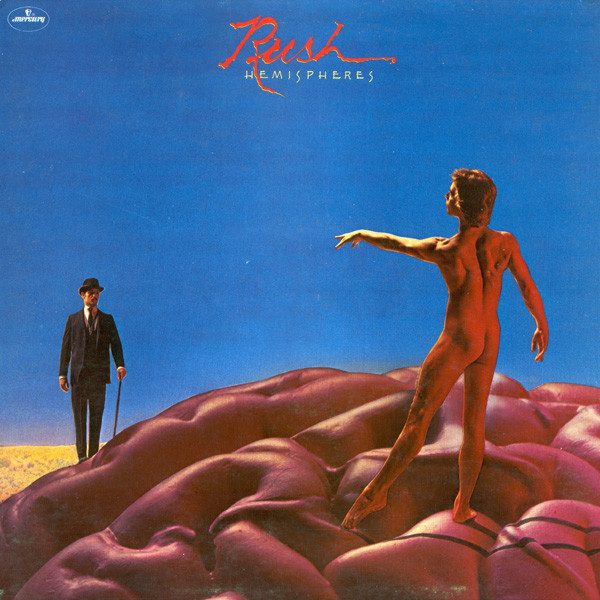 Rush – Hemispheres (original album cover)