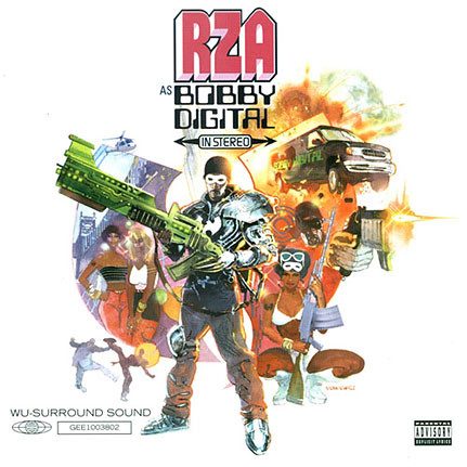 RZA – Bobby Digital in Stereo (knockoff album cover)