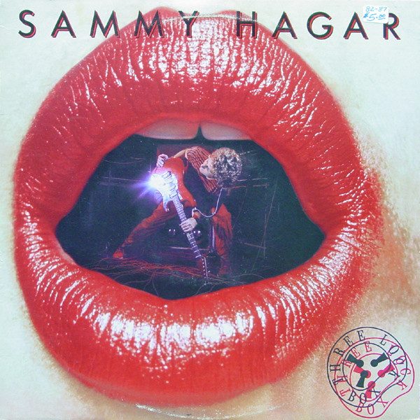 Sammy Hagar – Three Lock Box (original album cover)