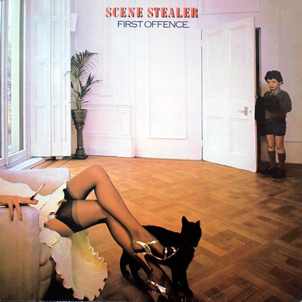 Scene Stealer – First Offence (knockoff album cover)