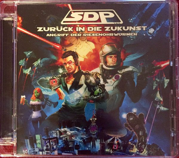 SDP – Zurück In Die Zukunst (knockoff album cover)