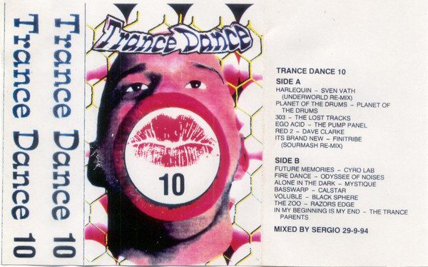 Sergio – Trance Dance 10 (knockoff album cover)