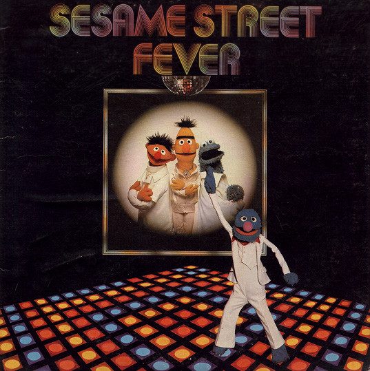 Sesame Street – Sesame Street Fever (knockoff album cover)