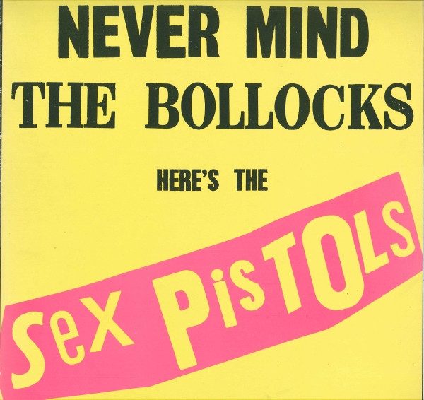 Sex Pistols – Never Mind the Bollocks (knockoff album cover)