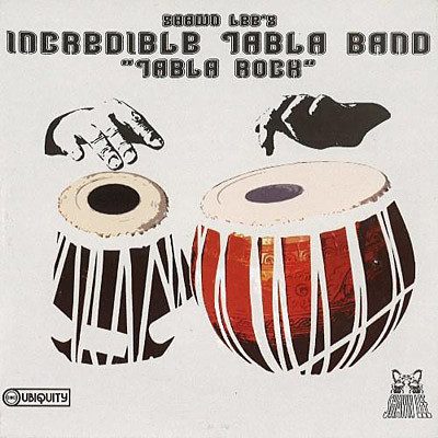 Shawn Lee's Incredible Tabla Band – Tabla Rock (knockoff album cover)