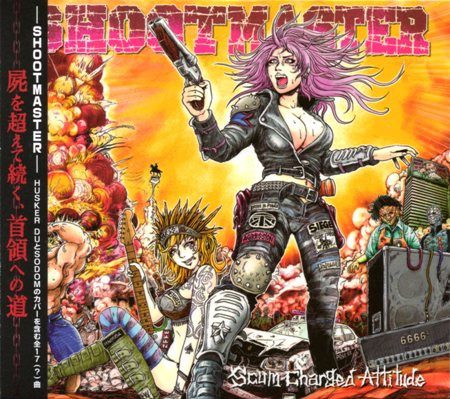 Shootmaster – Scum Charged Attitude (knockoff album cover)