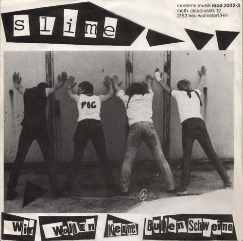 Slime – Wir Wollen Keine Bullenschweine (knockoff album cover)