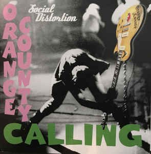 Social Distortion – Orange County Calling (knockoff album cover)