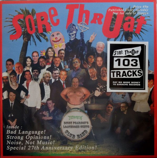 Sore Throat – Disgrace To The Corpse Of Sid (knockoff album cover)