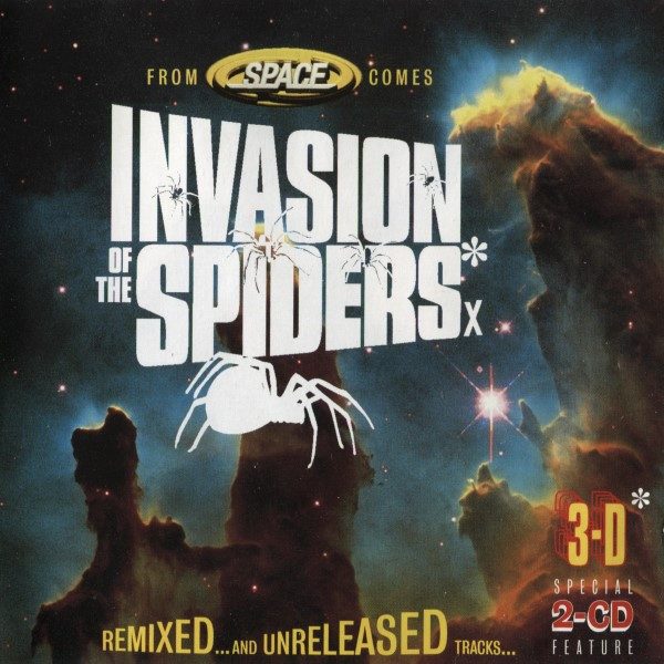 Space – Invasion Of The Spiders - Remixed And Unreleased Tracks (knockoff album cover)
