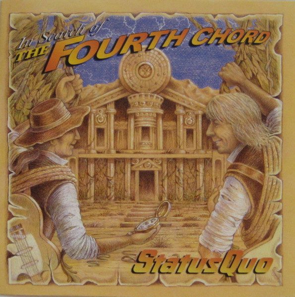 Status Quo – In Search Of The Fourth Chord (knockoff album cover)