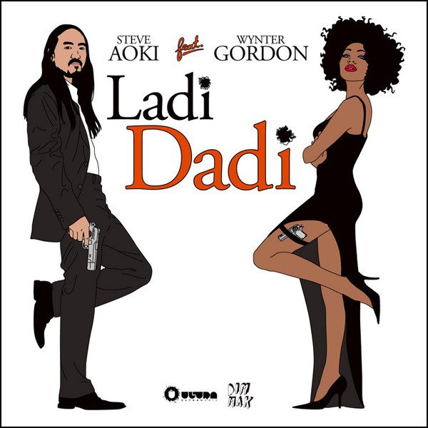 Steve Aoki – Ladi Dadi (knockoff album cover)