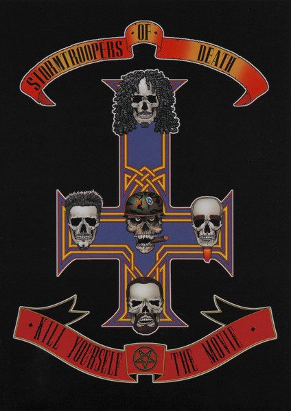 Stormtroopers Of Death – Kill Yourself: The Movie (knockoff album cover)