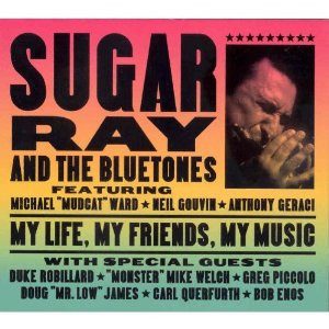 Sugar Ray & The Bluetones – My Life, My Friends, My Music (knockoff album cover)
