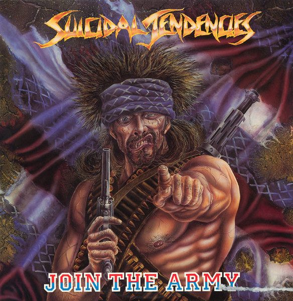 Suicidal Tendencies – Join The Army (original album cover)