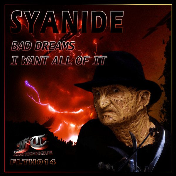 Syanide – Bad Dreams / I Want All Of It (knockoff album cover)