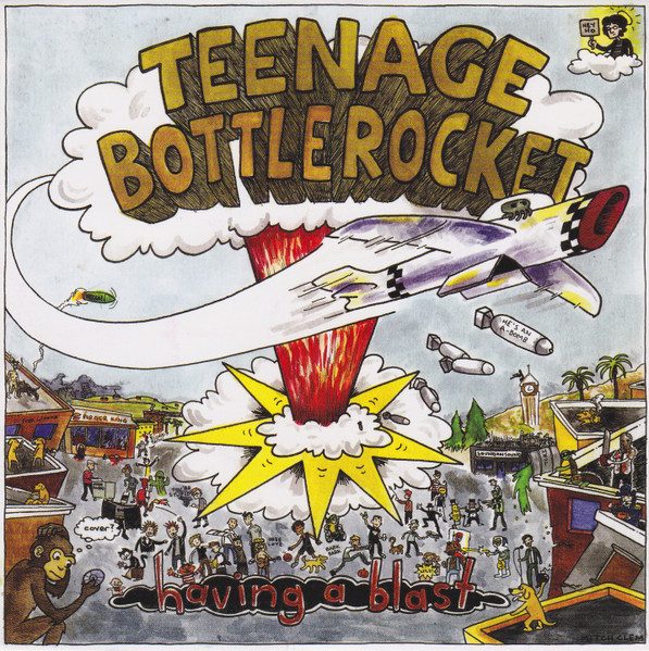 Teenage Bottlerocket – Under The Influence Vol. 4 (knockoff album cover)