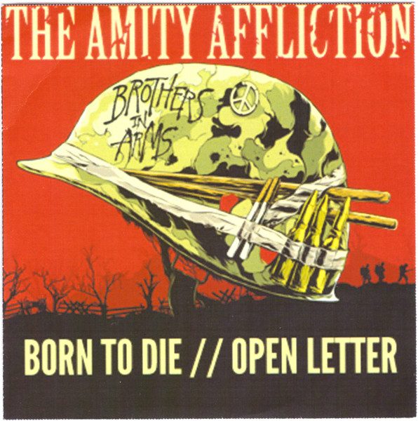 The Amity Affliction – Born To Die // Open Letter (knockoff album cover)