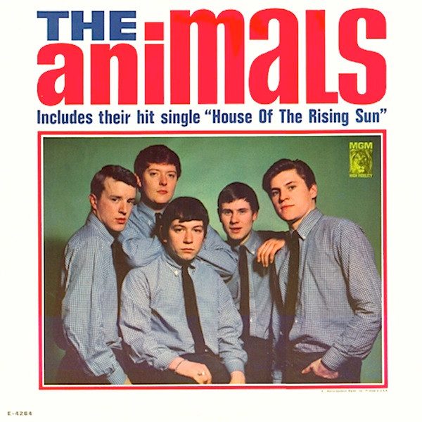 The Animals – The Animals (original album cover)
