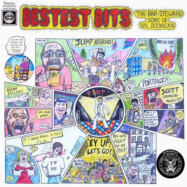 The Bar-Steward Sons Of Val Doonican – Bestest Bits (knockoff album cover)