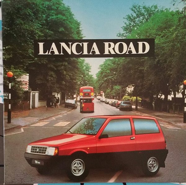 The Beatles – Lancia Road (knockoff album cover)