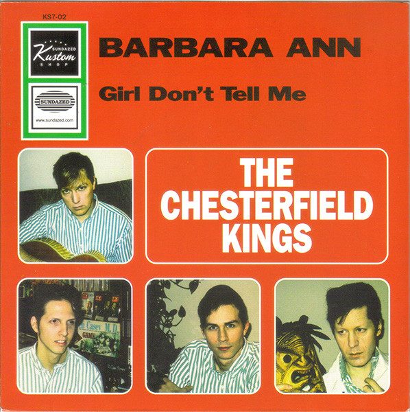 The Chesterfield Kings – Barbara Ann (knockoff album cover)