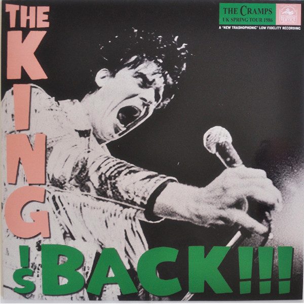 The Cramps – The King Is Back!!! (knockoff album cover)