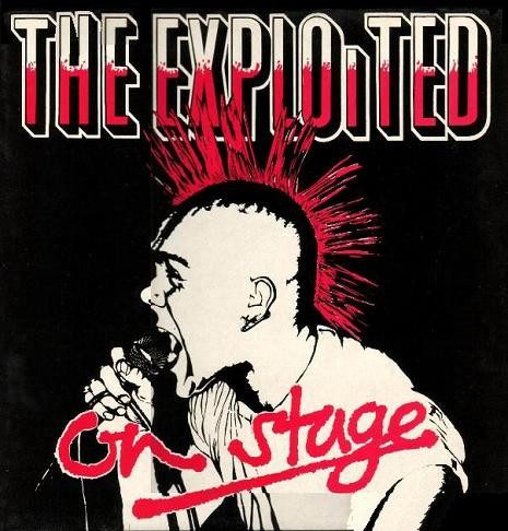 The Exploited – On Stage (original album cover)