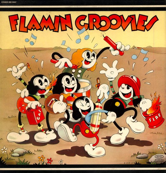 The Flamin' Groovies – Supersnazz (original album cover)
