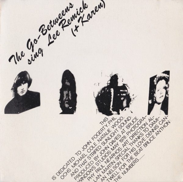 The Go-Betweens – Lee Remick (original album cover)
