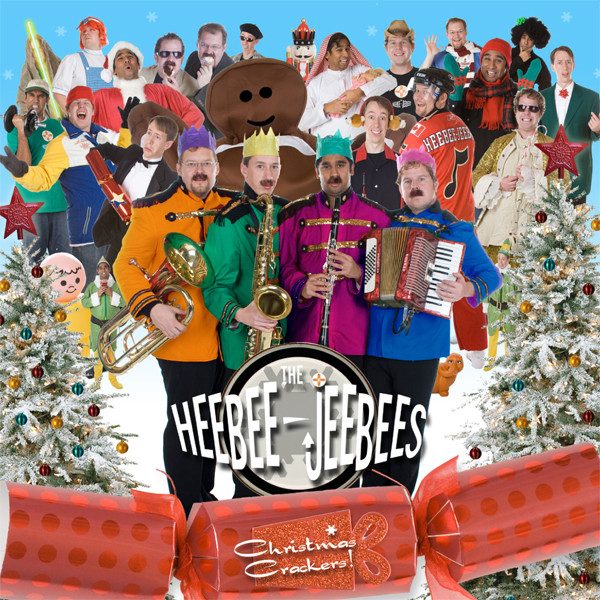 The Heebee-Jeebees – Christmas Crackers! (knockoff album cover)