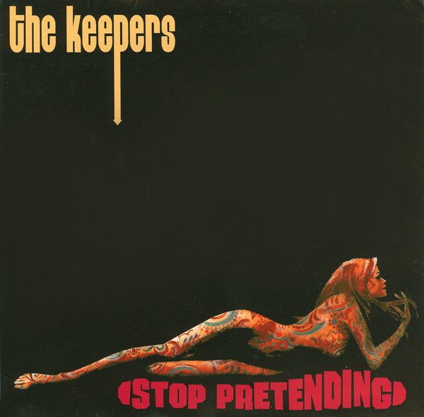 The Keepers – Stop Pretending (knockoff album cover)