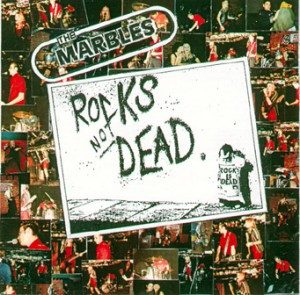 The Marbles – Rock's Not Dead (knockoff album cover)