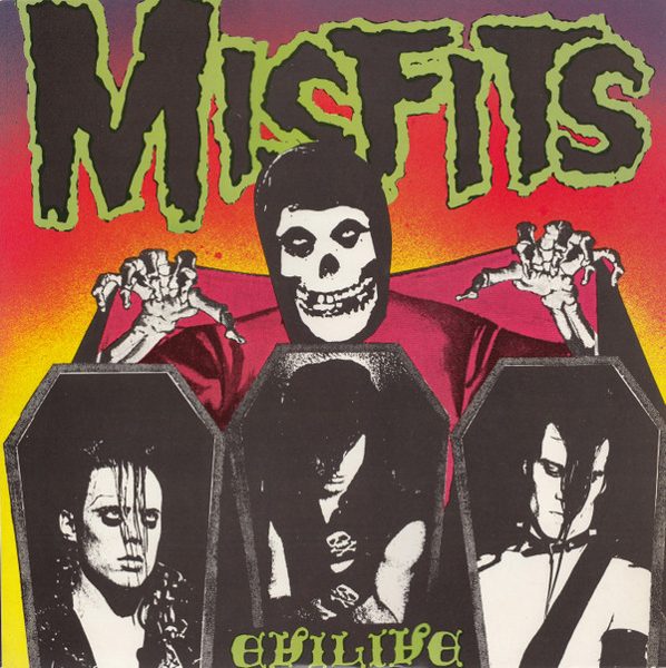 The Misfits – Evilive (original album cover)